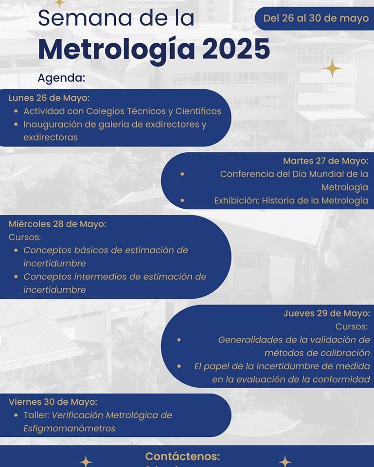 Agenda de actividades del 26 al 30 de mayo del 2025