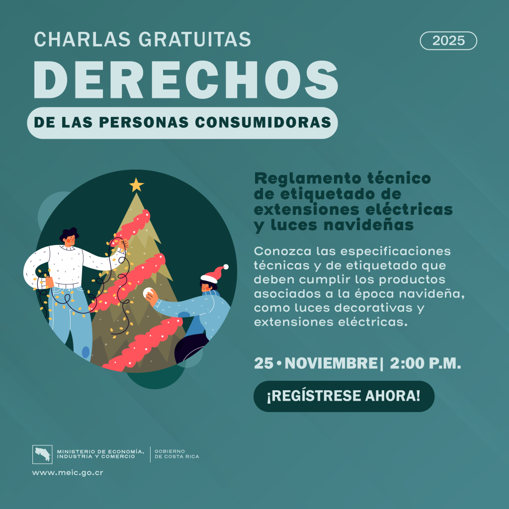 Dos personas pidiendo las luces navideñas en un árbol de navidad